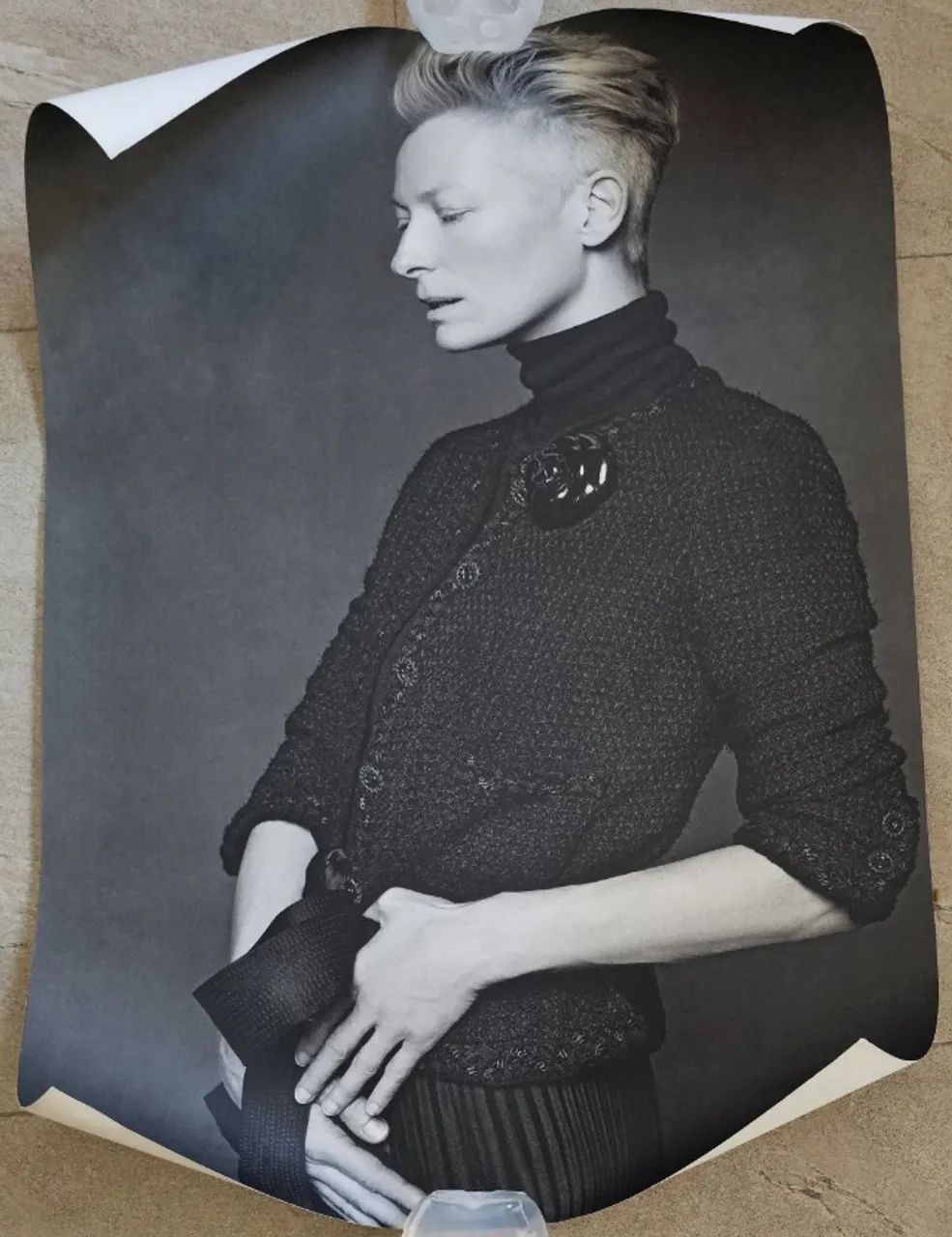 pôster tilda swinton: actress