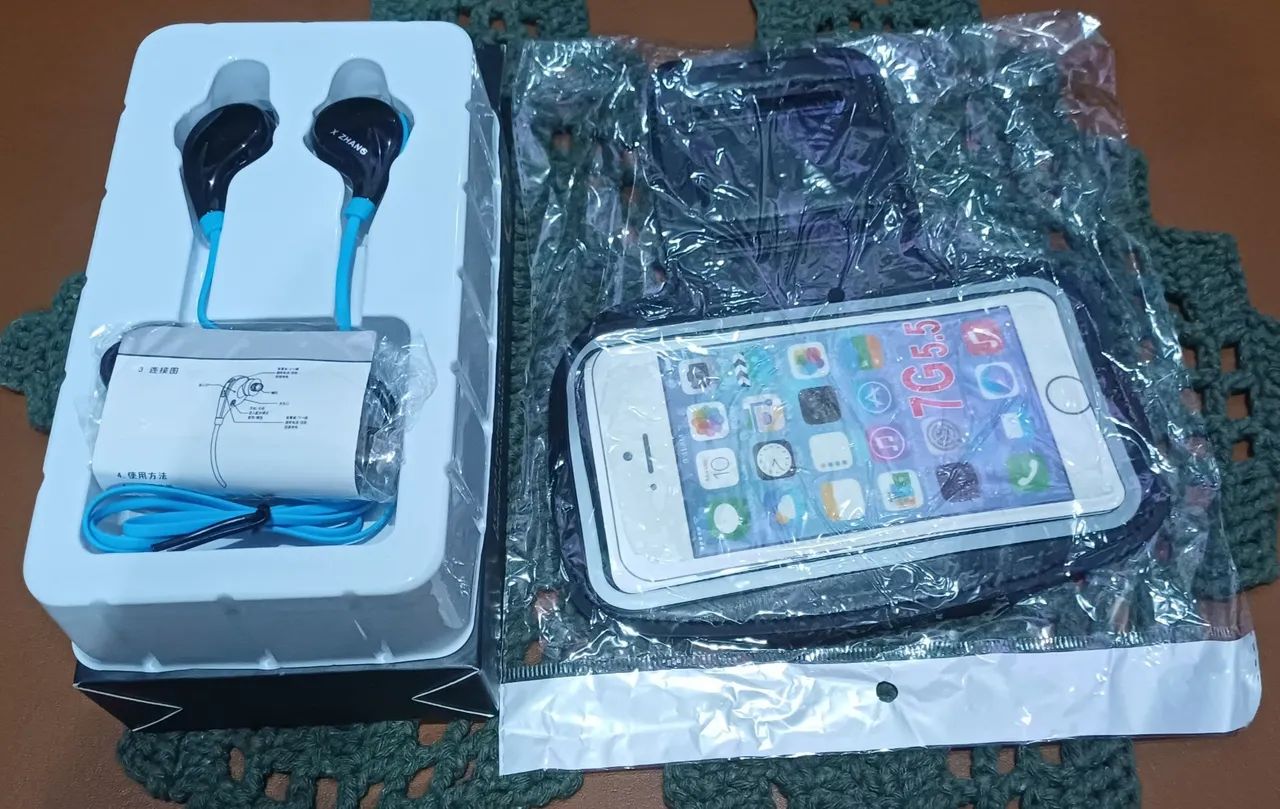 Fone Bluetooth Intra-Auricular + Braçadeira  - Foto 5