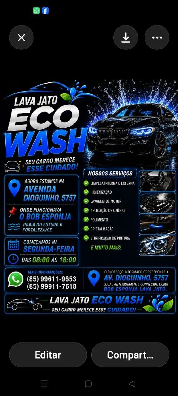 Lava jato eco wash 