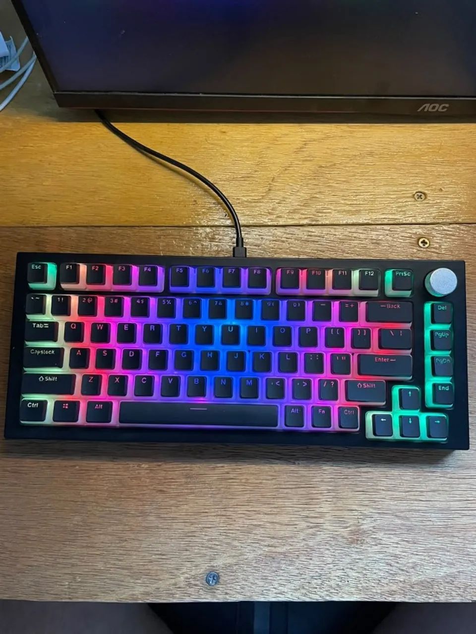 Teclado Nextime75 switch yellow - Foto 4
