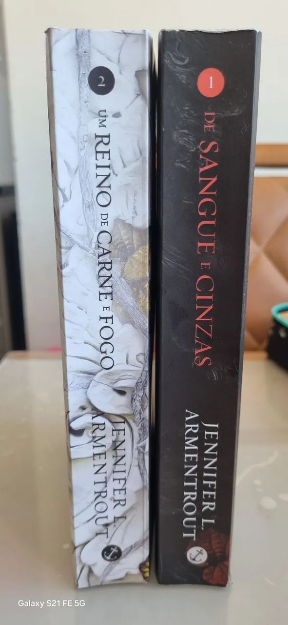 Box 2 livros De Sangue e Cinzas - Foto 2