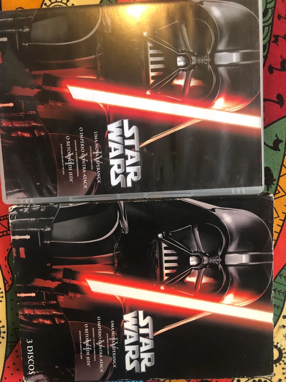 Trilogia Star Wars Original DVD Box episódios 4,5,6 - DVD, Blu-Ray