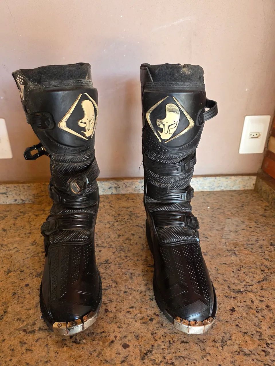 Bota de moto de trilha ims racing