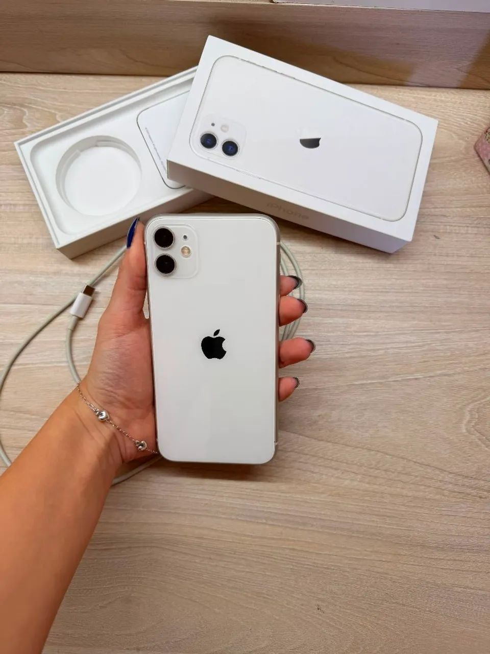 Iphone 11 branco 128gb - Foto 3