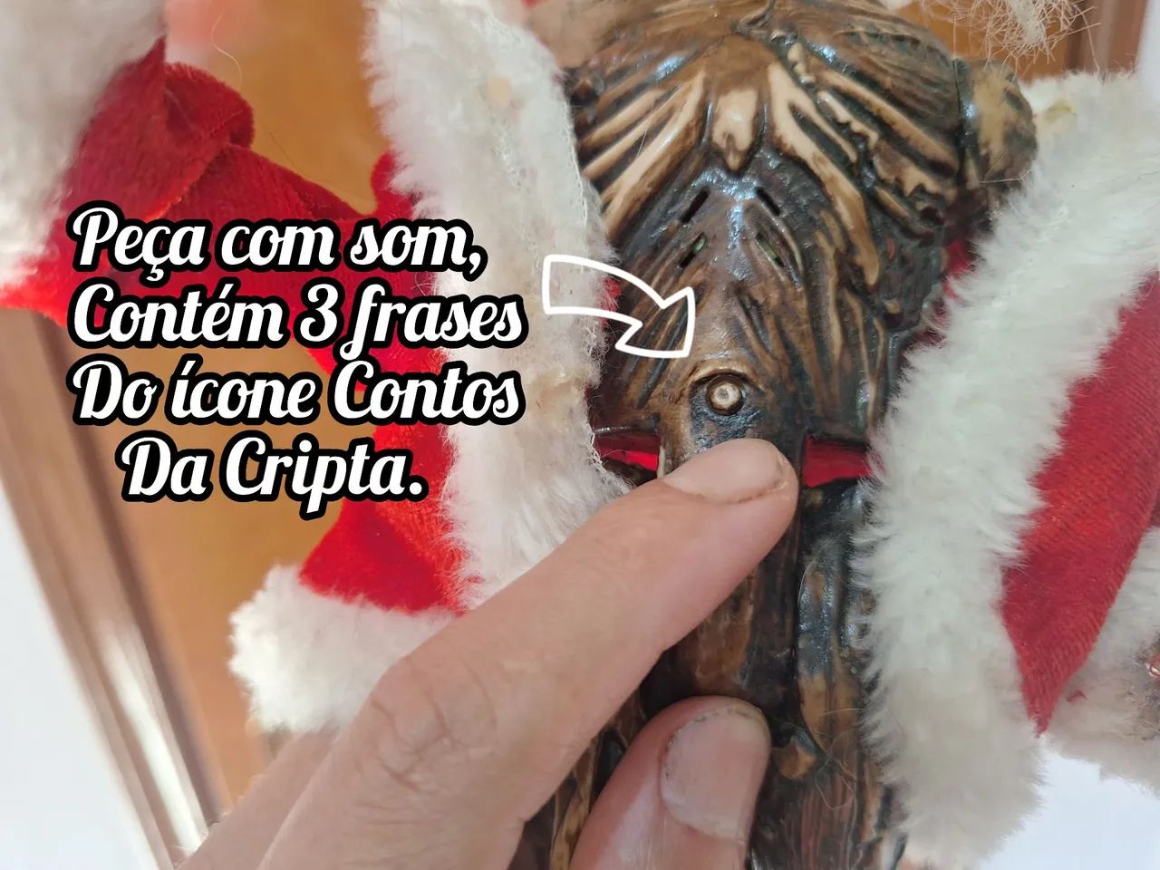 CONTOS DA CRIPTA - NECA /TERROR ANOS 90:30cm na escala 1/6. - Foto 2