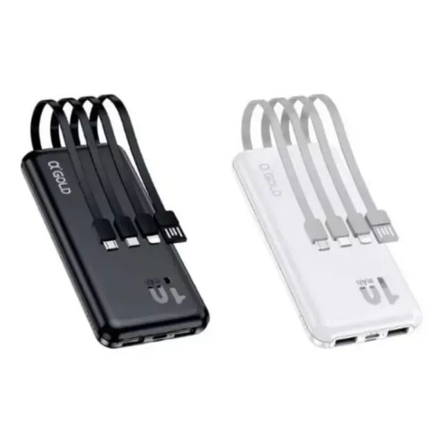 Carregador Portátil 10000mAh aGold  Carregamento Simples e Fácil - Foto 3