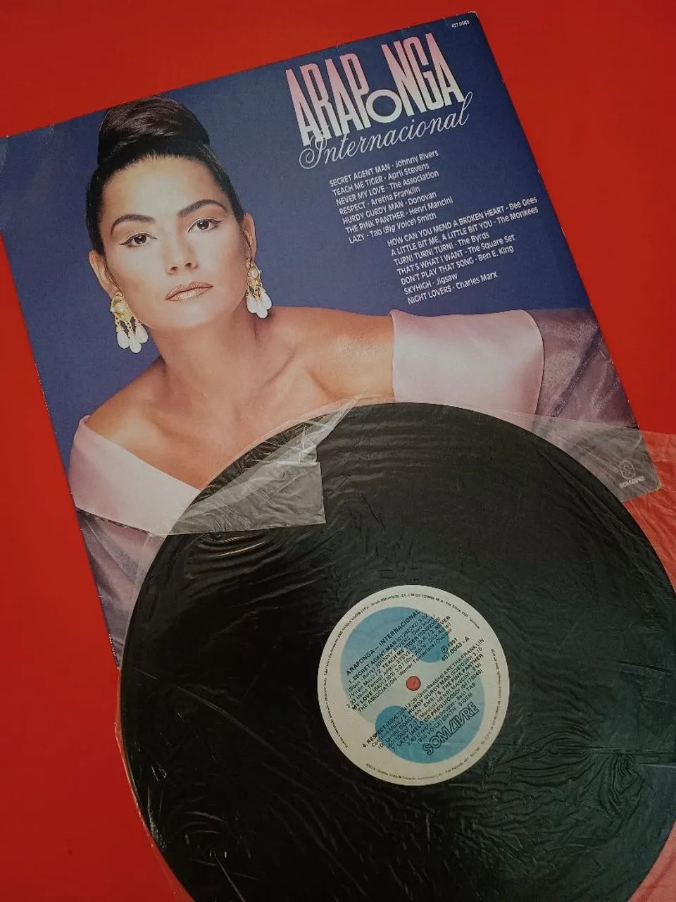 Disco de Vinil Araponga novela Globo - Foto 3