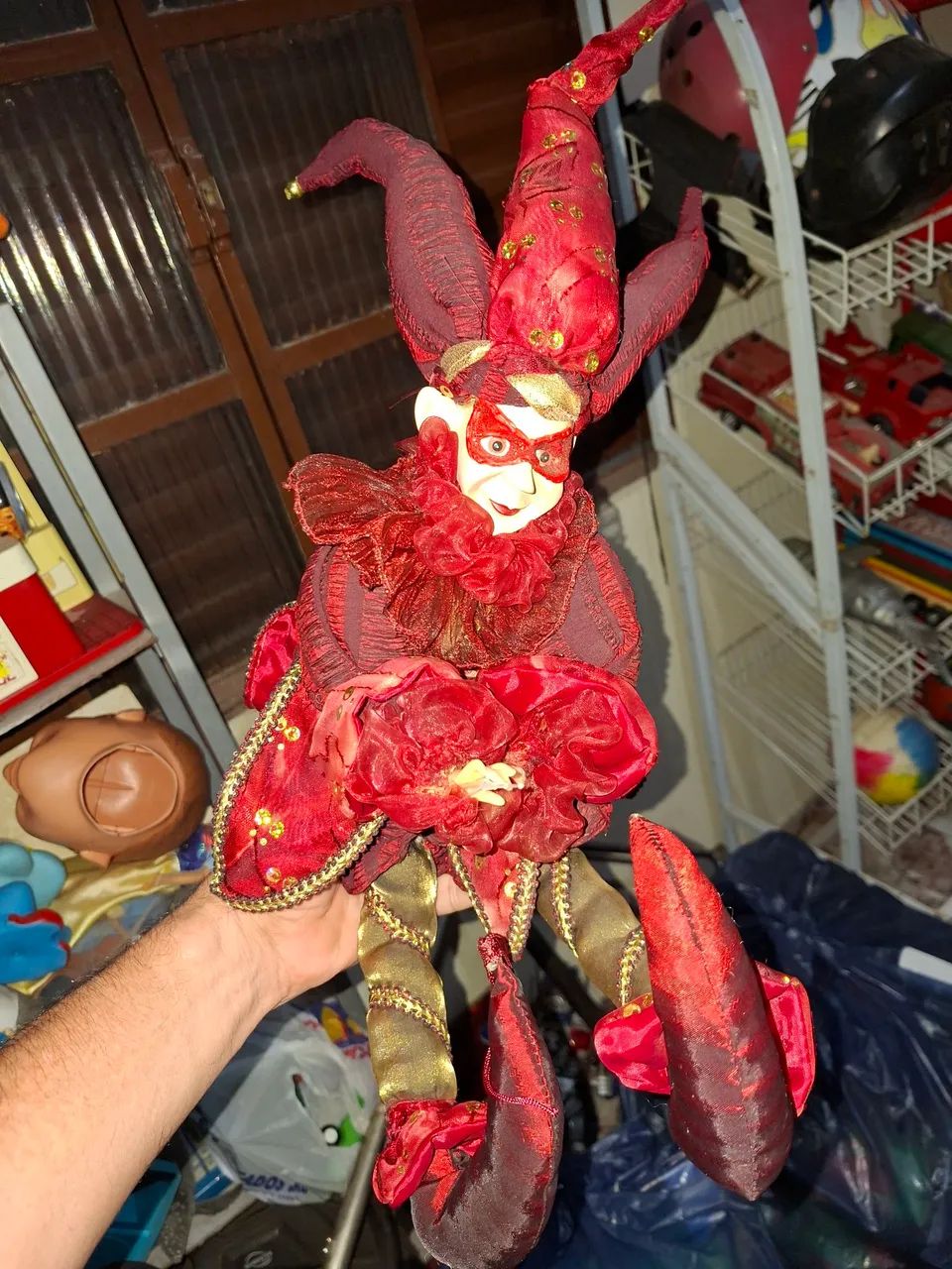 Boneco, palhaço, bobo da corte