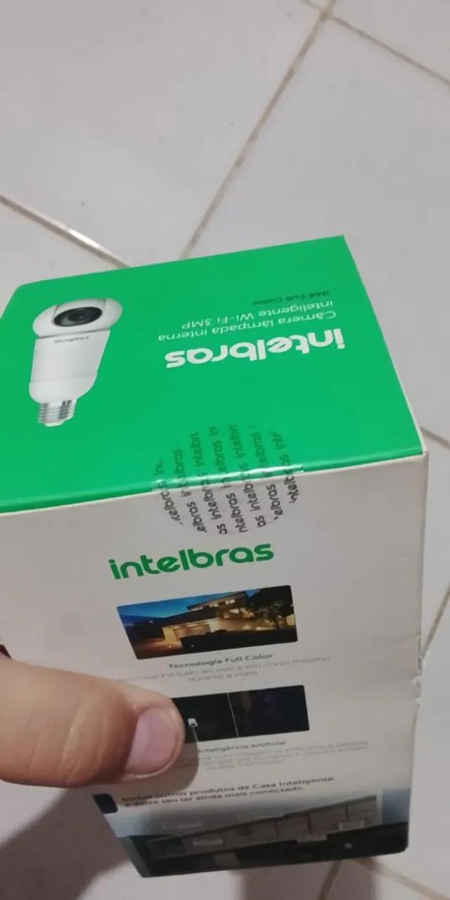 Câmera lâmpada IM6 Intelbras wi-fi - CADA - Foto 2