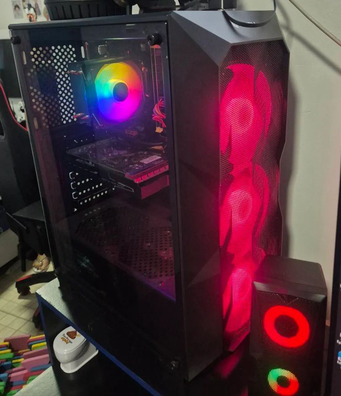 PC GAMER COMPLETO COM CADEIRA GAMER EXCELENTE  - Foto 2