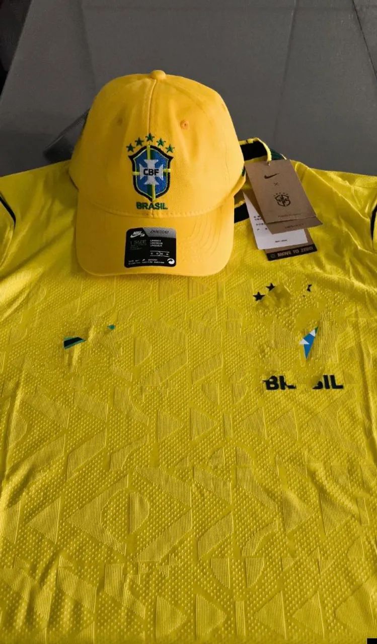 Camisa + boné Brasil copa 2026 - Foto 2