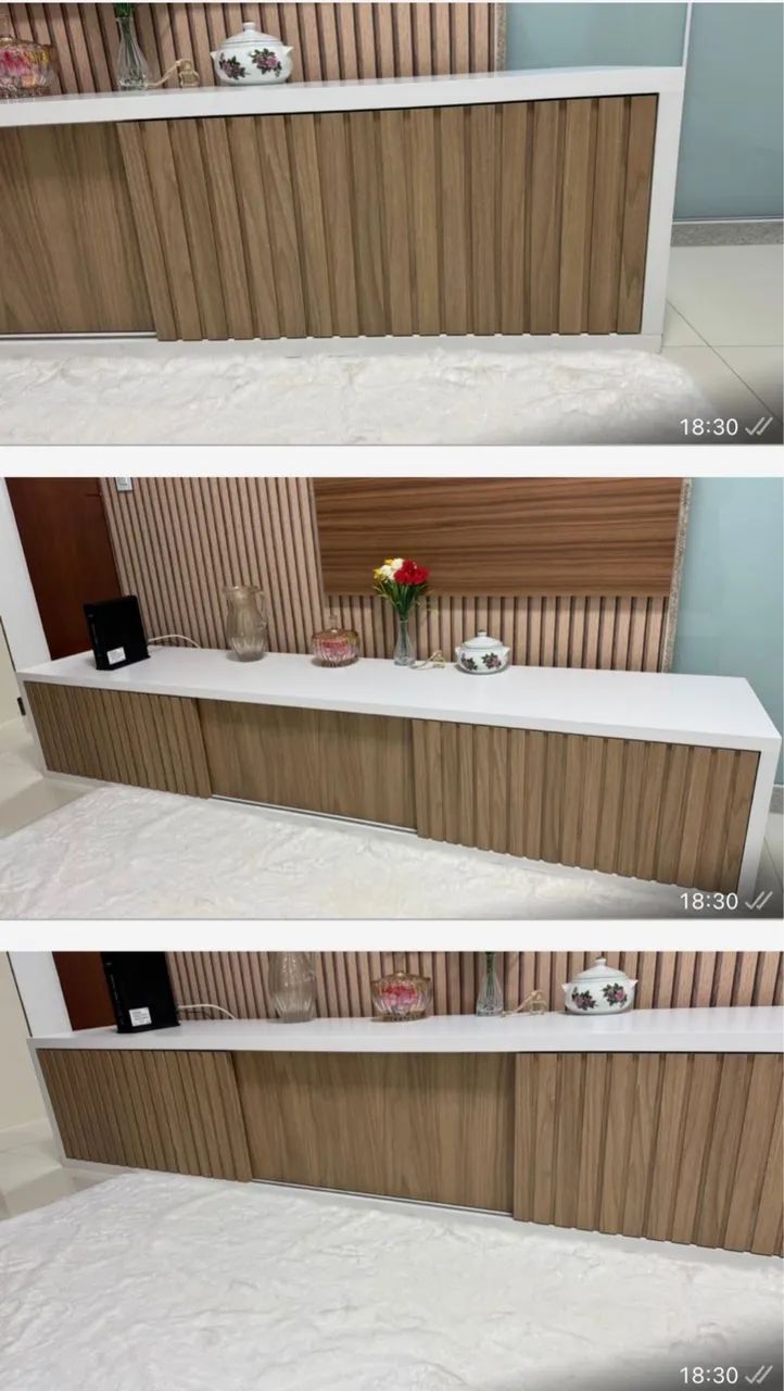 Rack em MDF planejado por Marceneiro. - Foto 3