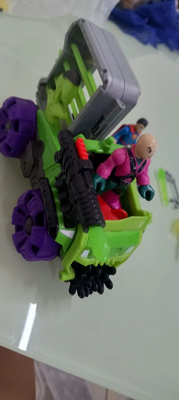 Carro Imaginext, Lex Luthor e Superman Imaginext  - Foto 2