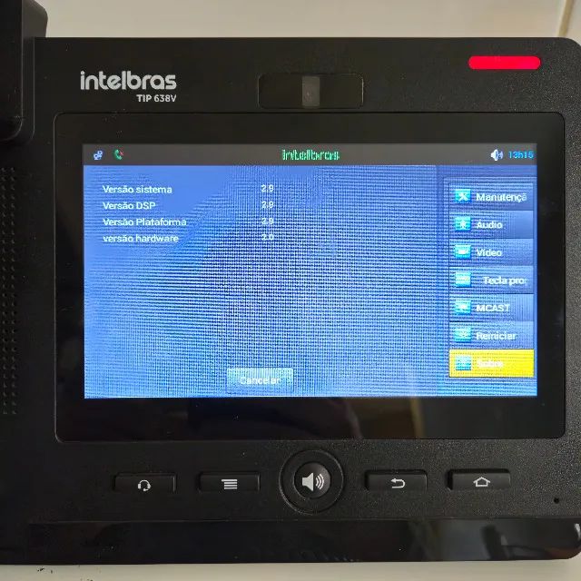 Telefone Ip Tip 638v Intelbras com defeito - leia - Foto 5