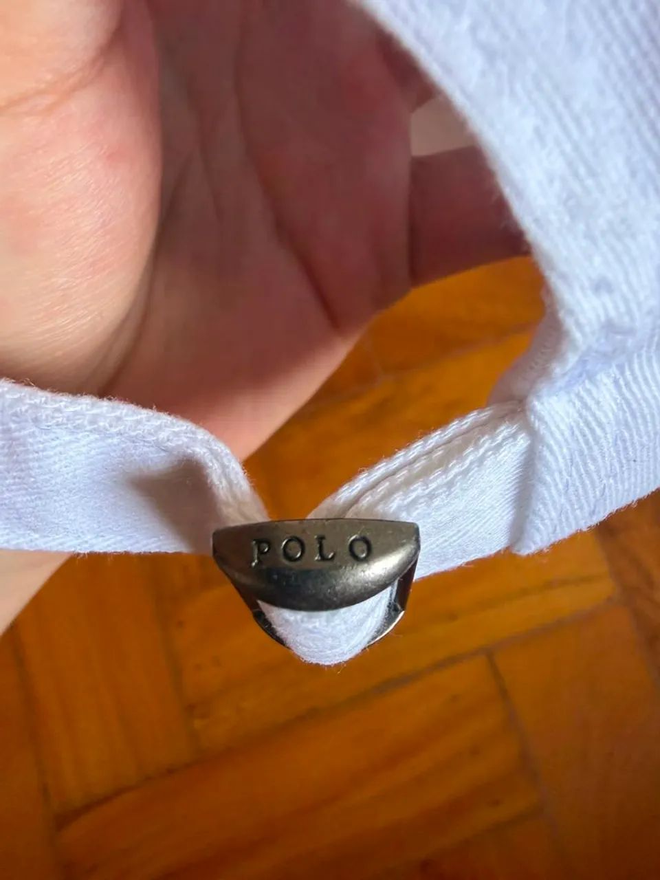 Boné Original Ralph Lauren Branco - Foto 4