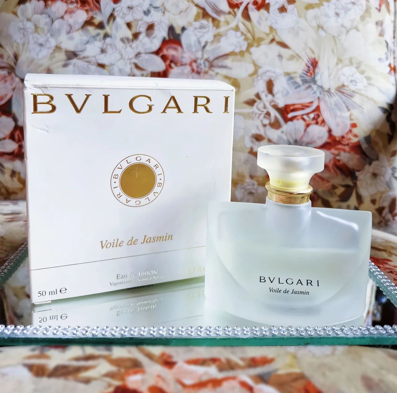 Perfume Raro Bvlgari Voile de Jasmin Edt 50ml - Foto 4