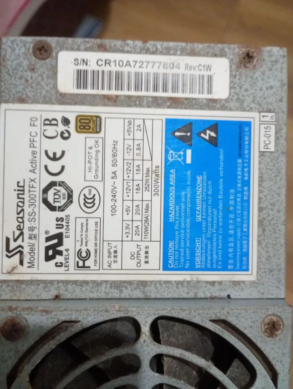 Fonte 300w seasonic - Foto 2