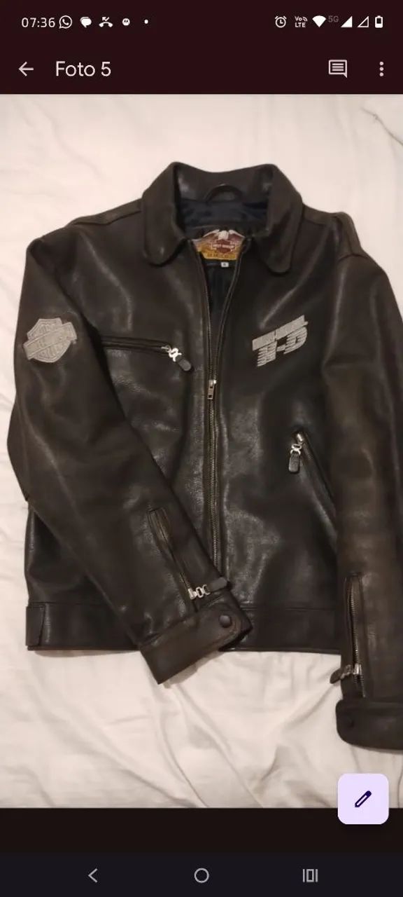 Harley-DavidsonMileage ジャケット・アウター Club Roupas - G Tam - Distressed Eagle Original Harley-Davidson Jaqueta Distressed / ジャケット・アウター