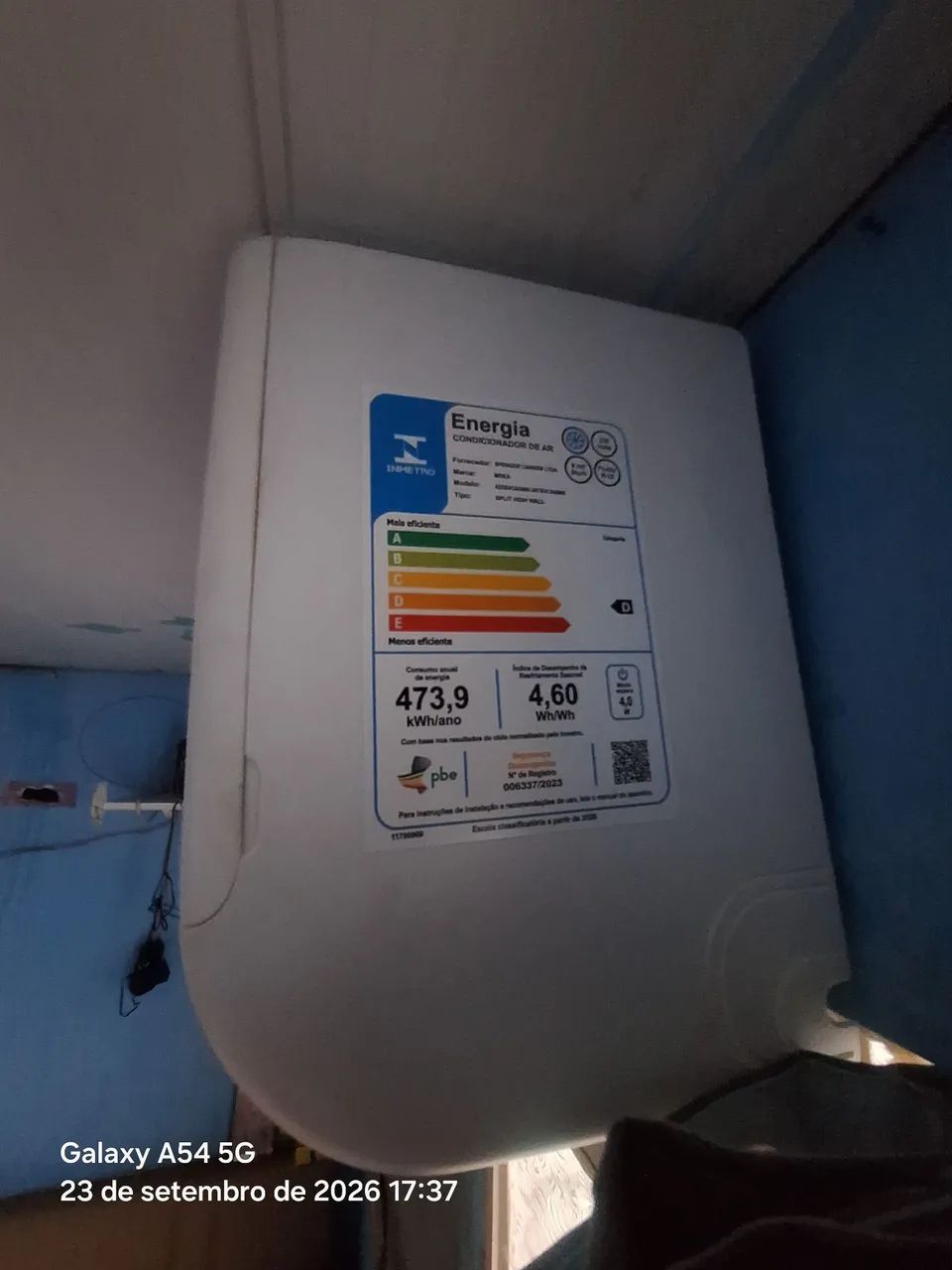Split inverter midea 9mil btus novo - Foto 4