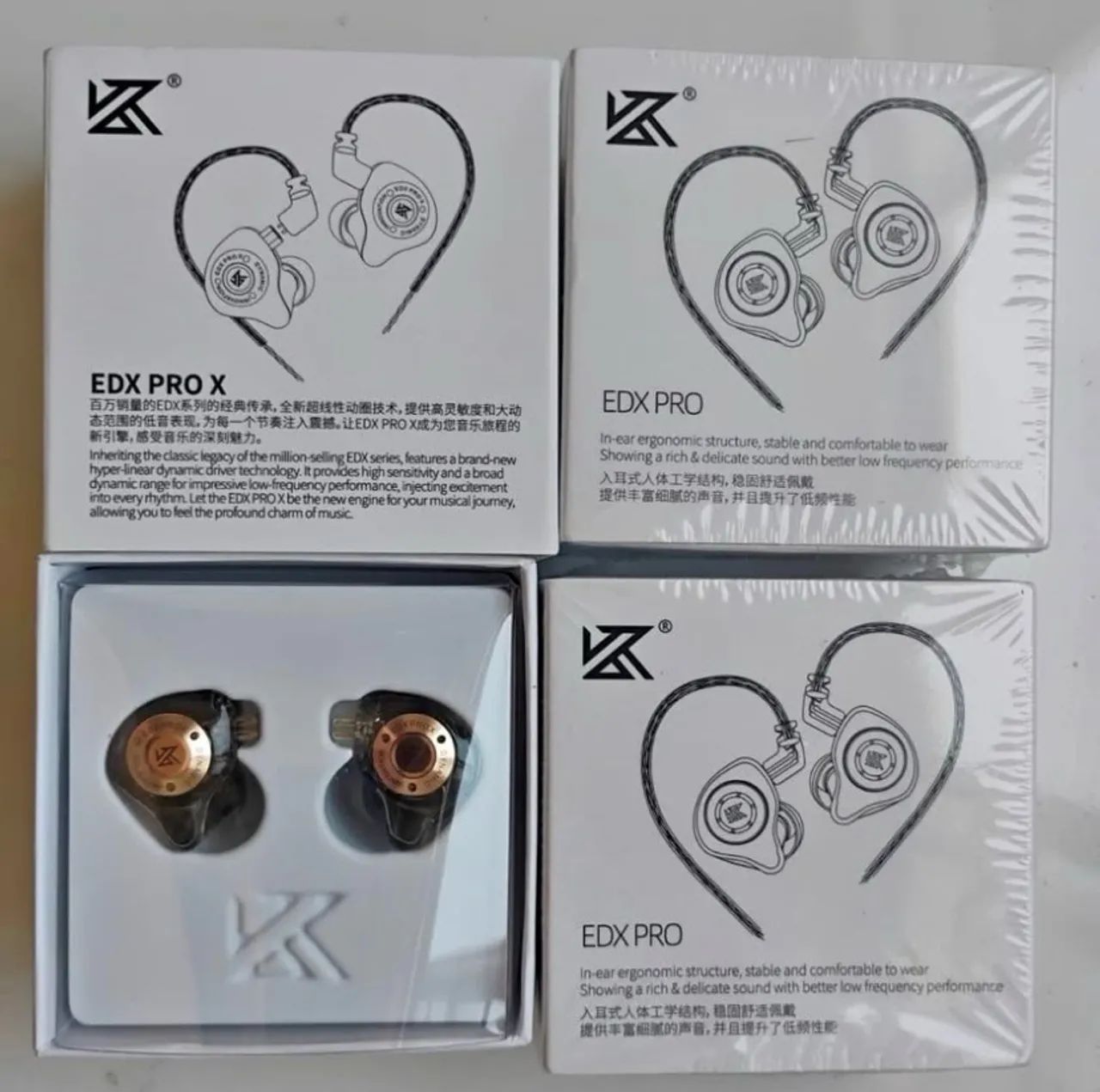 FONE KZ EDX PRO COM MICROFONE  - Foto 5