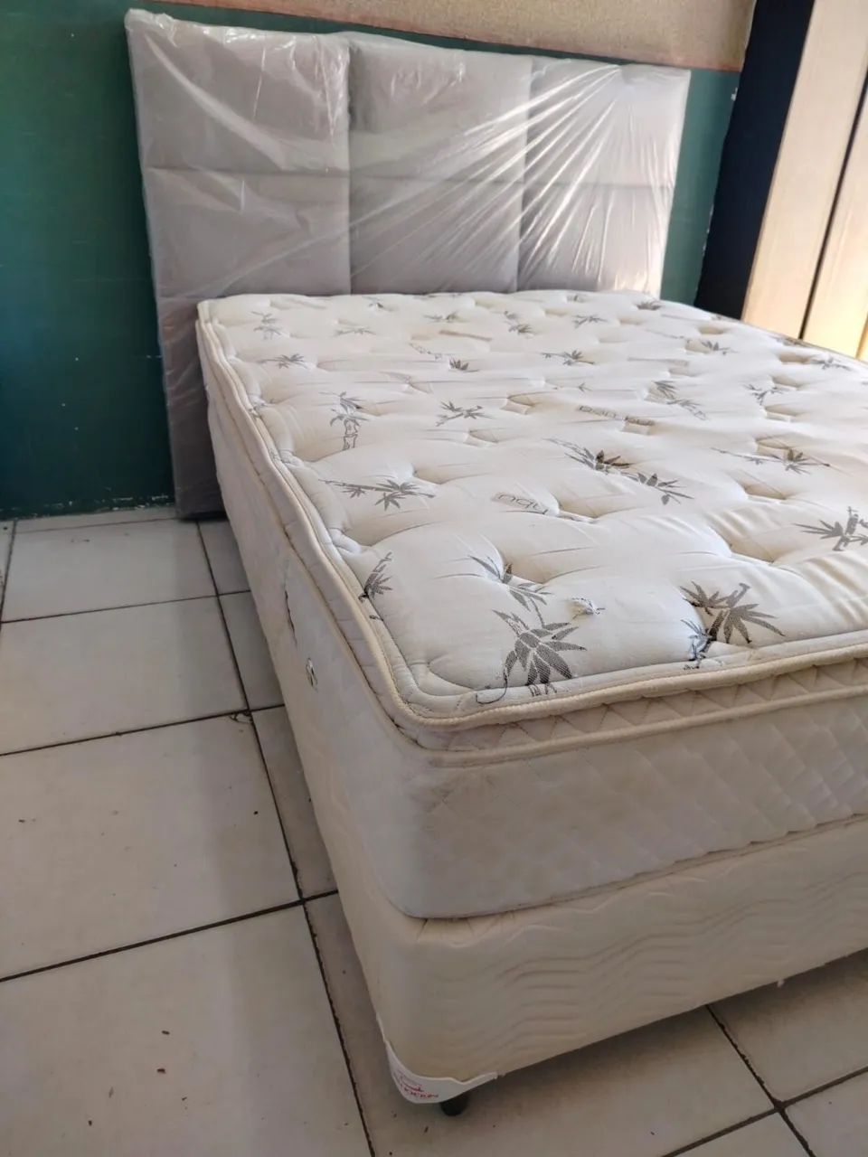 Cama Box casal HIGIENIZADA ENTREGO  - Foto 3