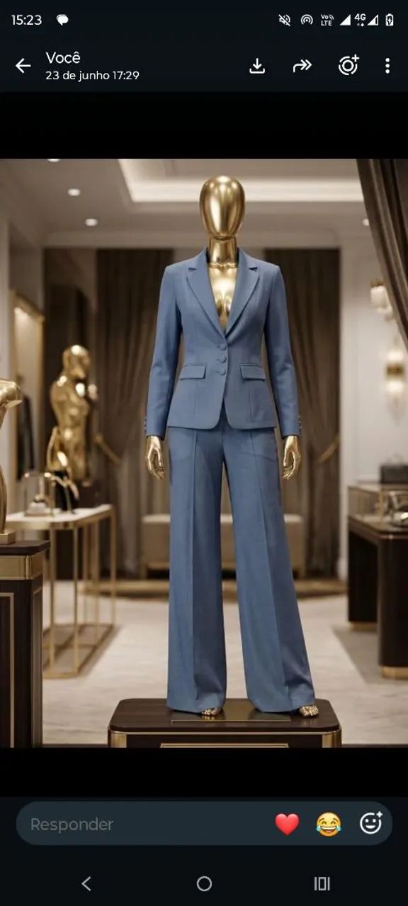 Roupas alfaiataria 