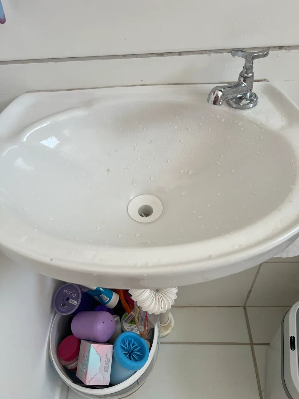 Sink with faucet