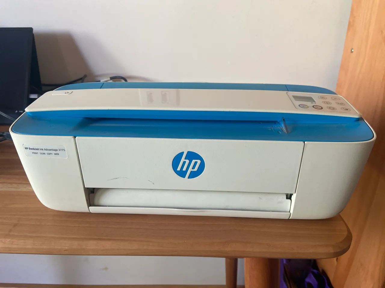 Impressora HP ink advantage print scan copy