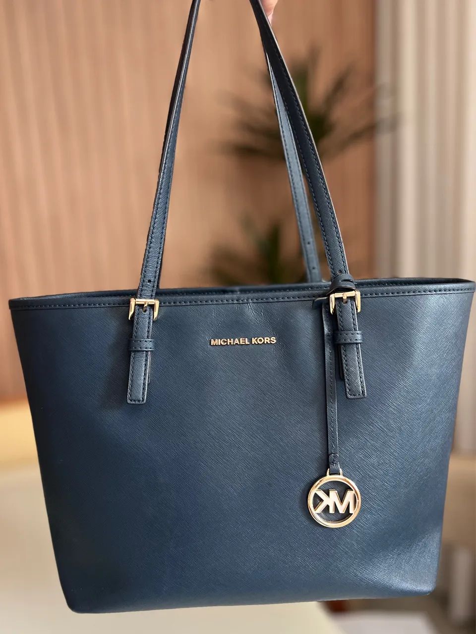 Bolsa Michael Kors Original- Azul Marinho