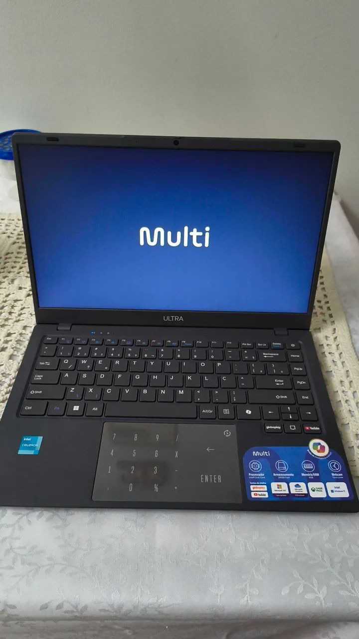 Notebook Ultra 14 polegadas  4 GB de ram e 128 gb SSD com windows, novo , na caixa . - Foto 4