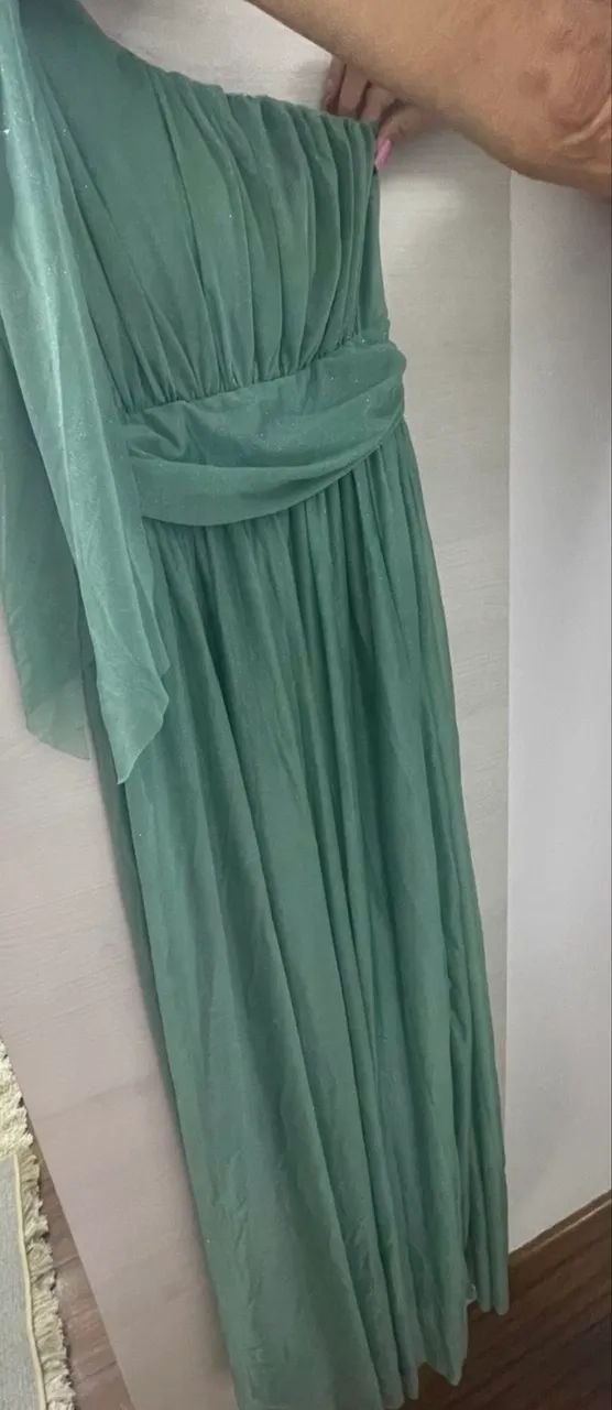 Vestido verde de festa  - Foto 2