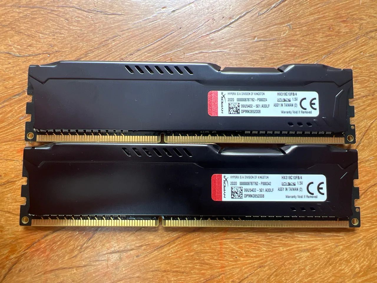 Kit memória ram DDR3 8GB(2x4GB) 1866MHz HiperX - Foto 2