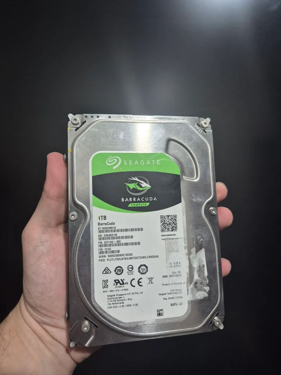 HD 1TB usado Seagate 