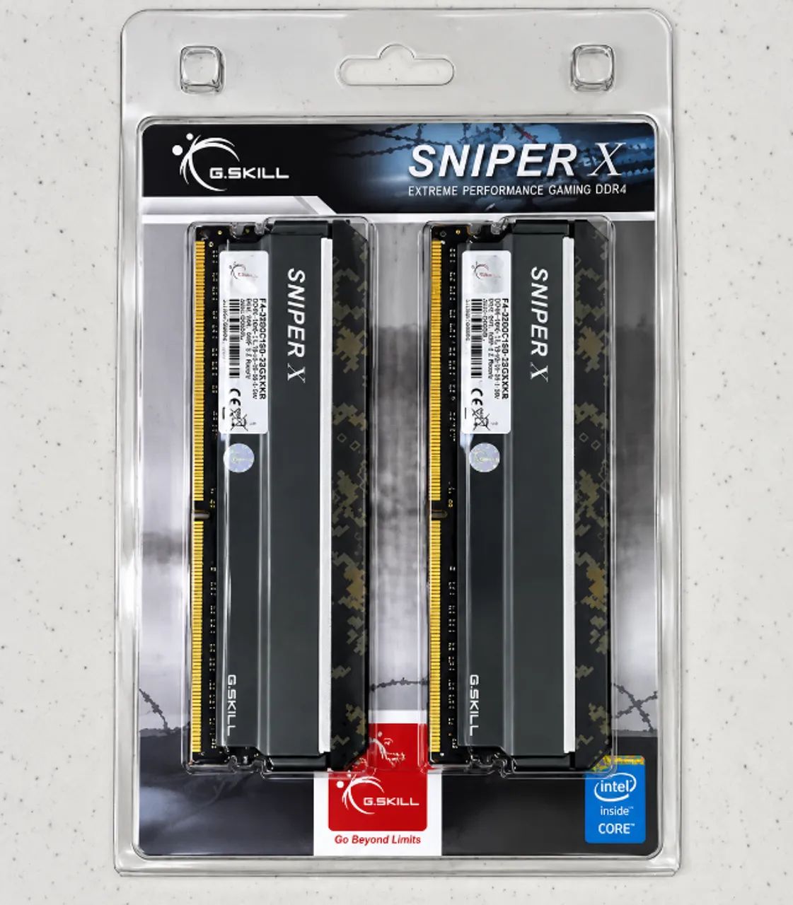 Memória G.Skill Sniper X DDR4 32GB (2x16GB) 3200MHz CL16 - Peças