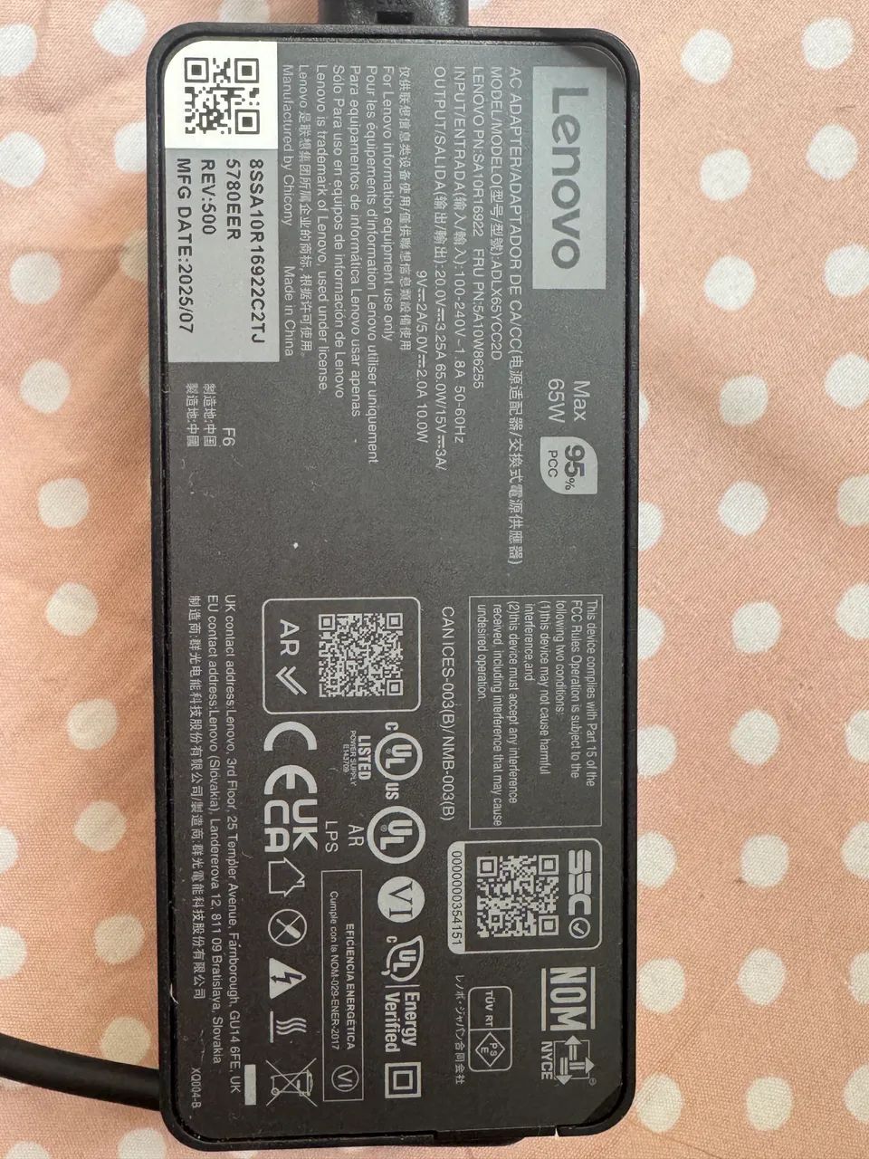 Fonte Lenovo notebook 