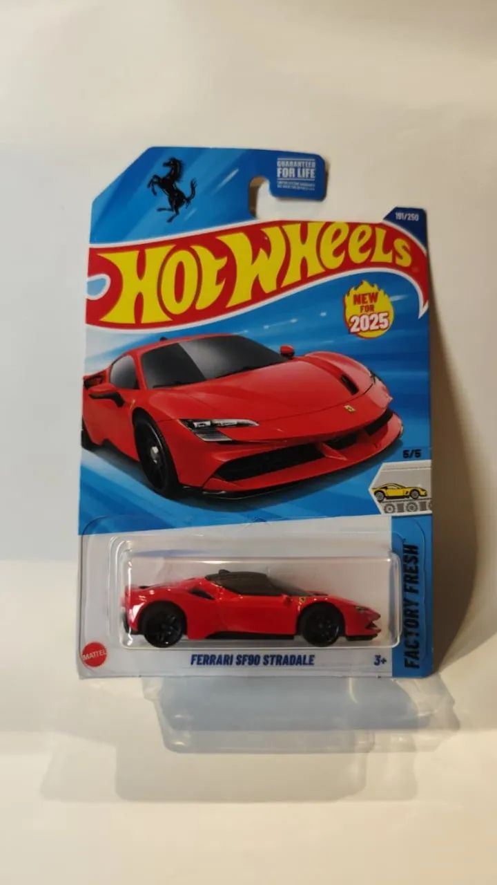 Hot Wheels Ferrari Sf90 Stradale 2025 (Vermelha)