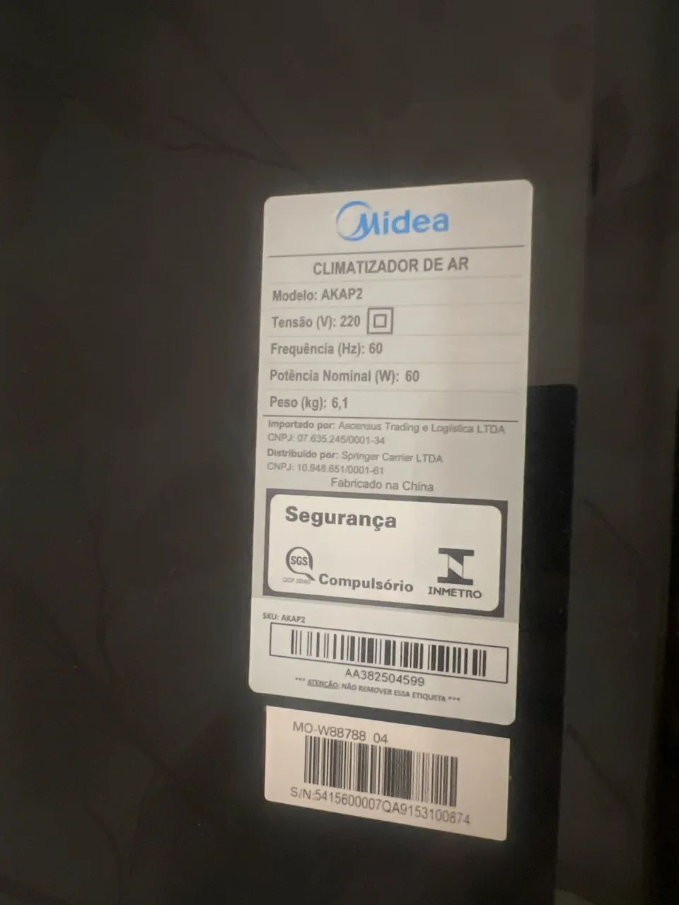 Climatizador de Ar Midea 220 V  - Foto 2