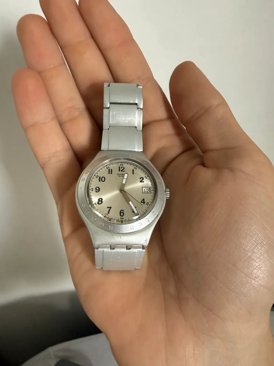 Relógio Swatch Irony Aluminum importado - Foto 3