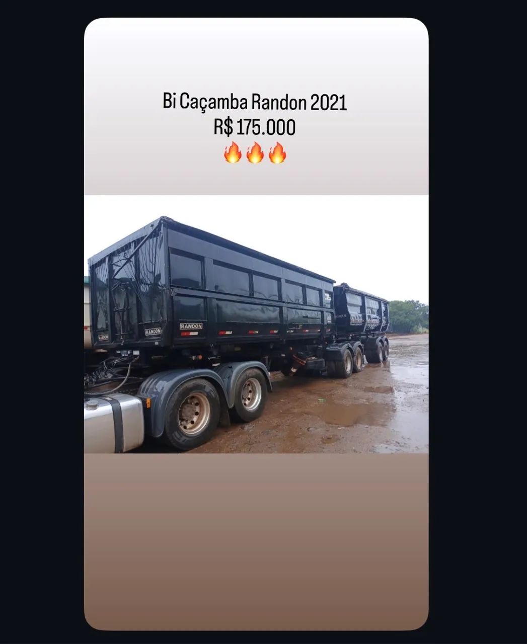 Bi caçamba Randon  BARATO !! - Foto 5