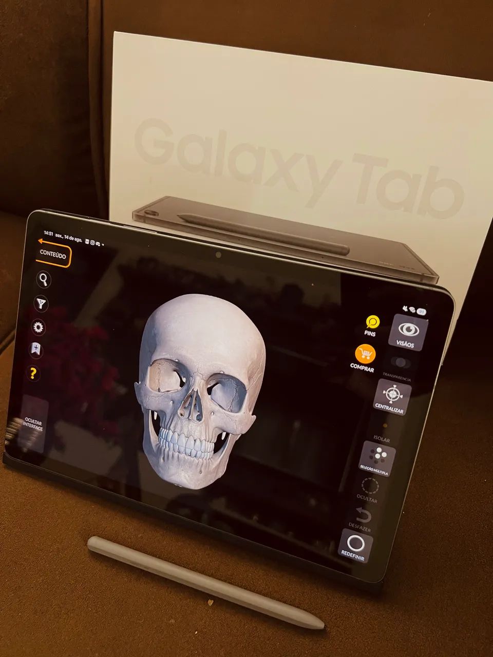 Tablet S9 FE- POUCO USADO  - Foto 2