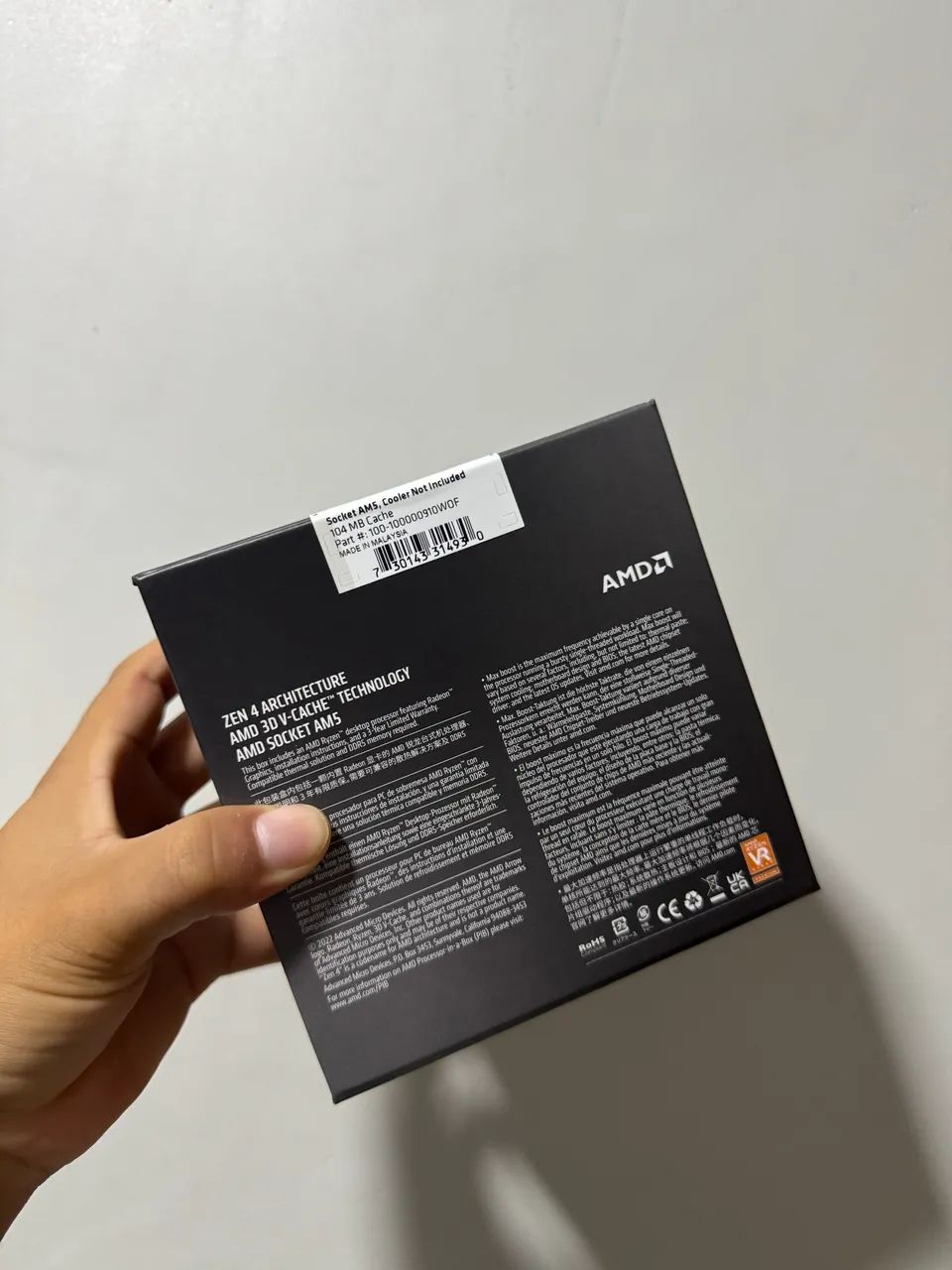 AMD Ryzen 7 7800X3D - AM5 - Foto 3