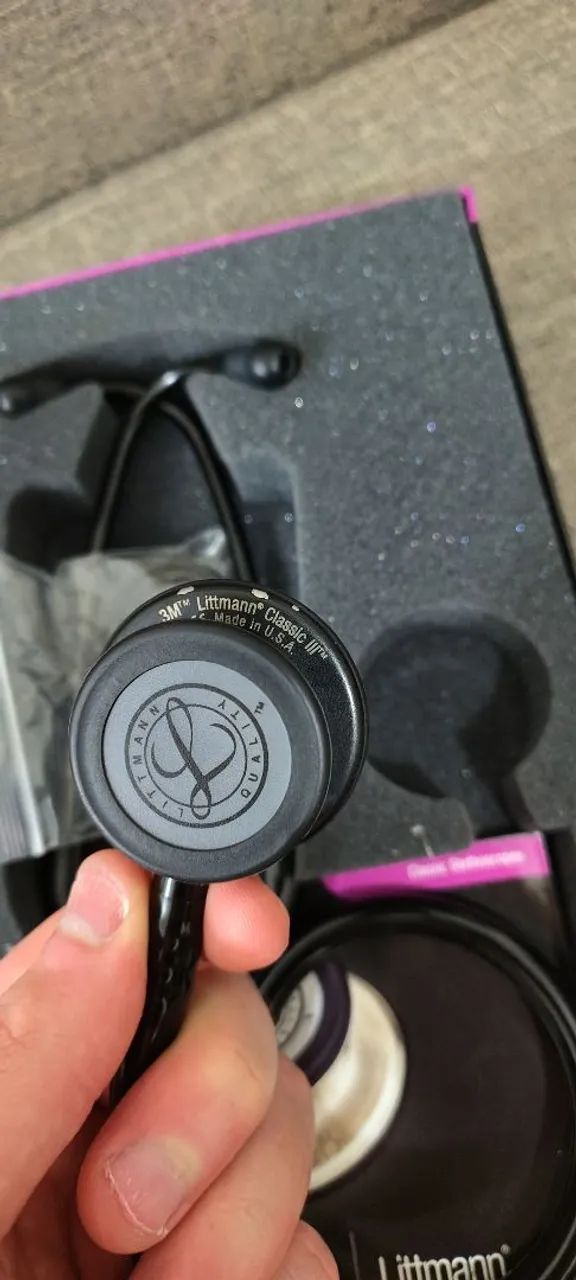 Estetoscópio Littmann Classic III Black - Foto 4