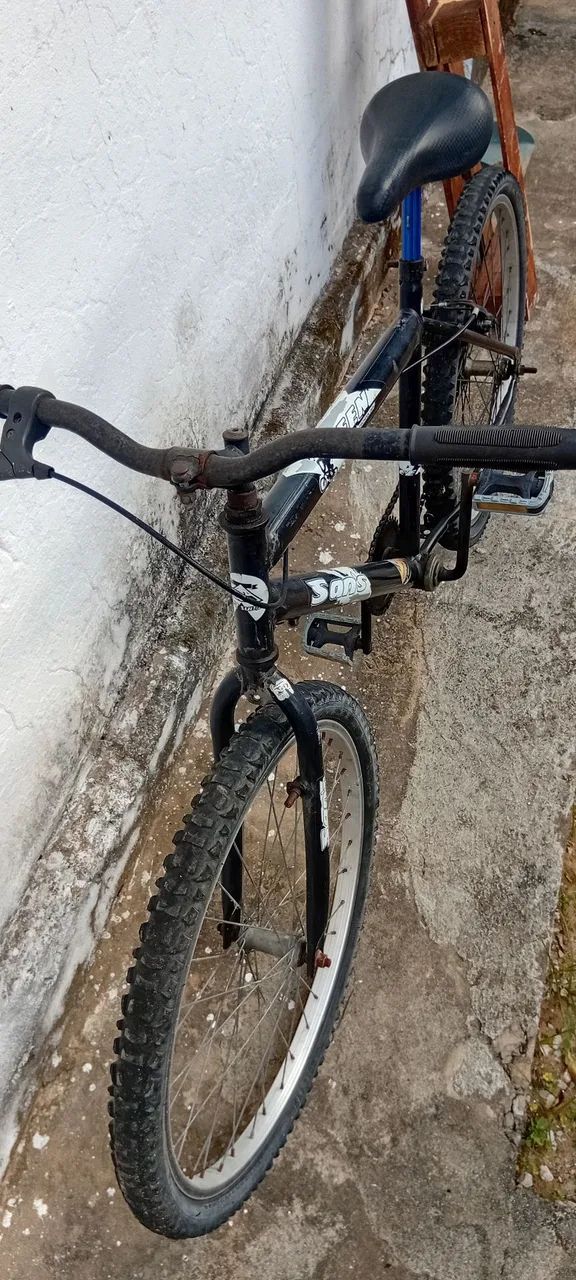 Bicicleta aro 26 preta - Foto 2
