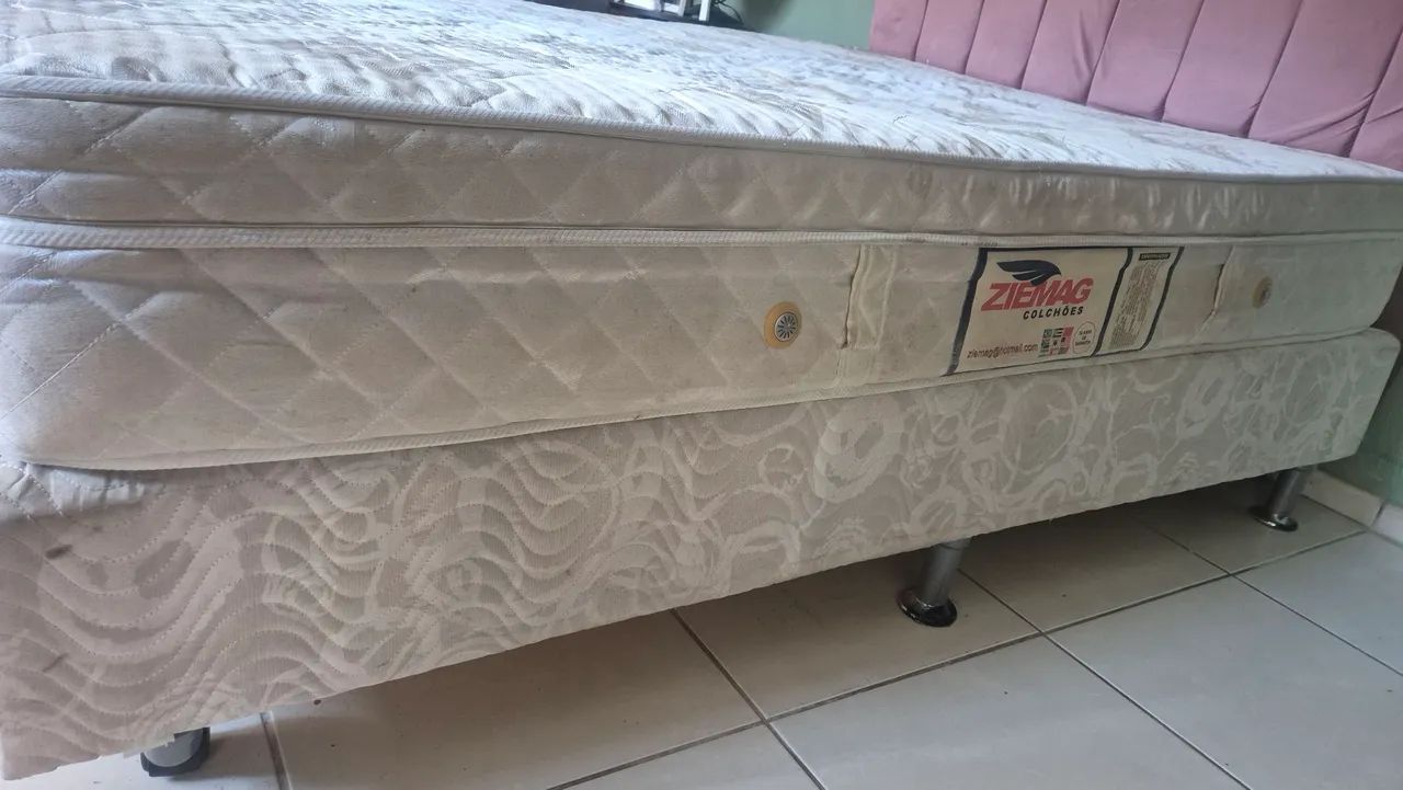 Colchão e box Ziemag - Casal - Foto 4