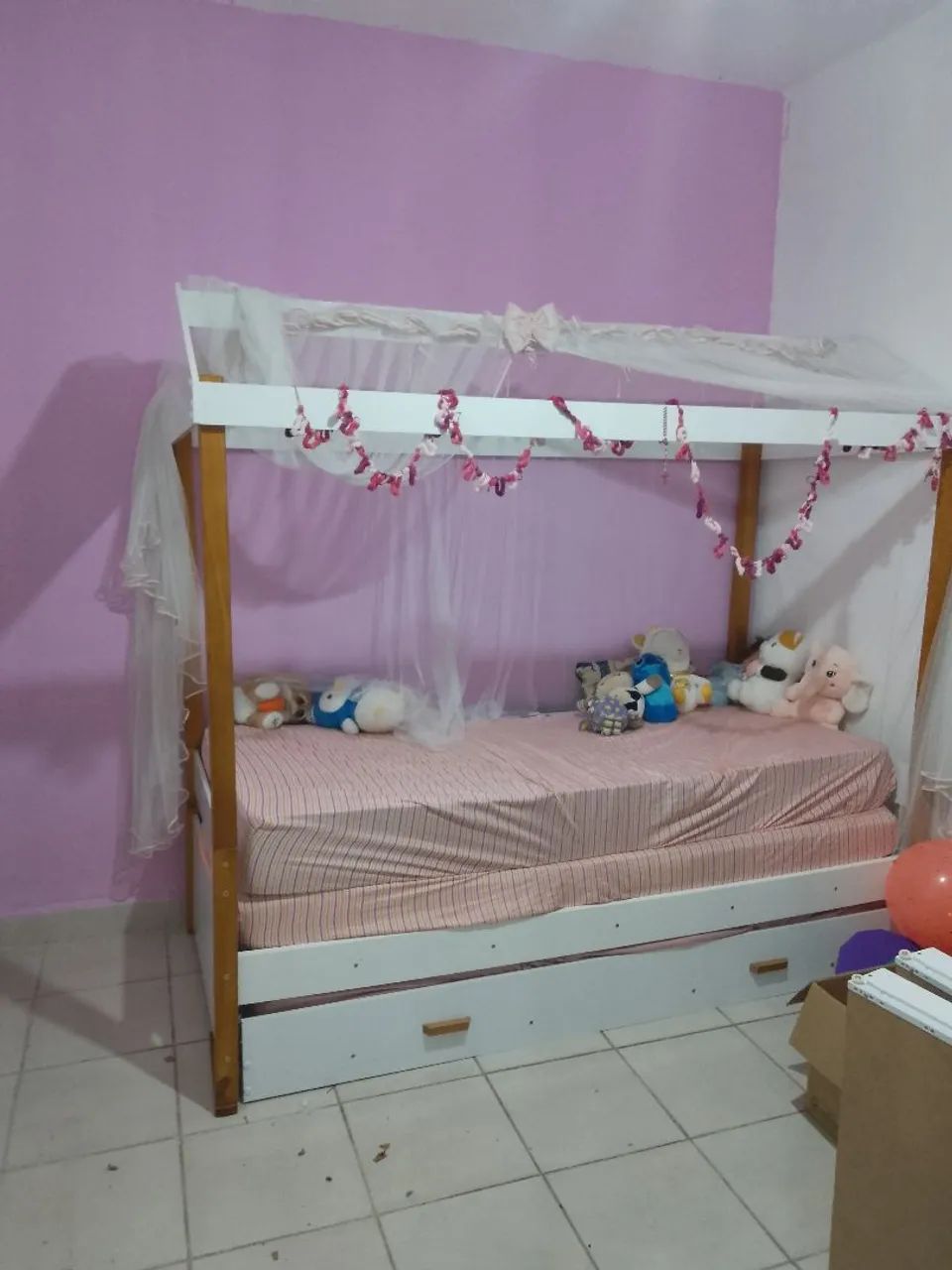 Cama Bicama infantil tipo princesa  - Foto 3