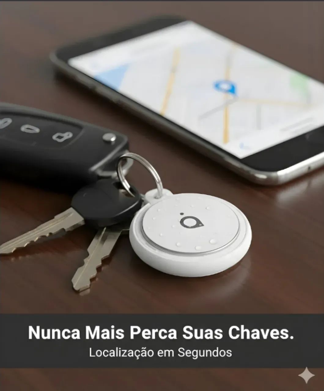 Mini Localizador Smart Tag Rastreador Gps (Entrego) - Foto 3