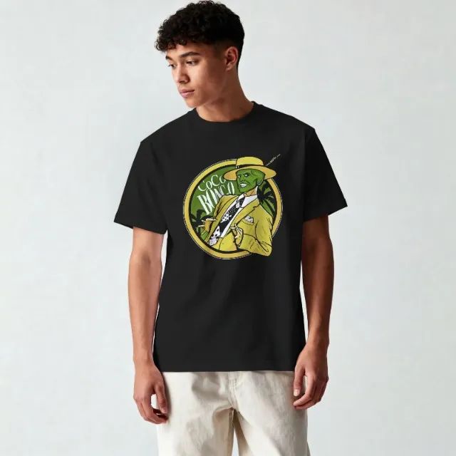 Camiseta Coco Bongo do Máscara estampa Nostálgica peça nova 
