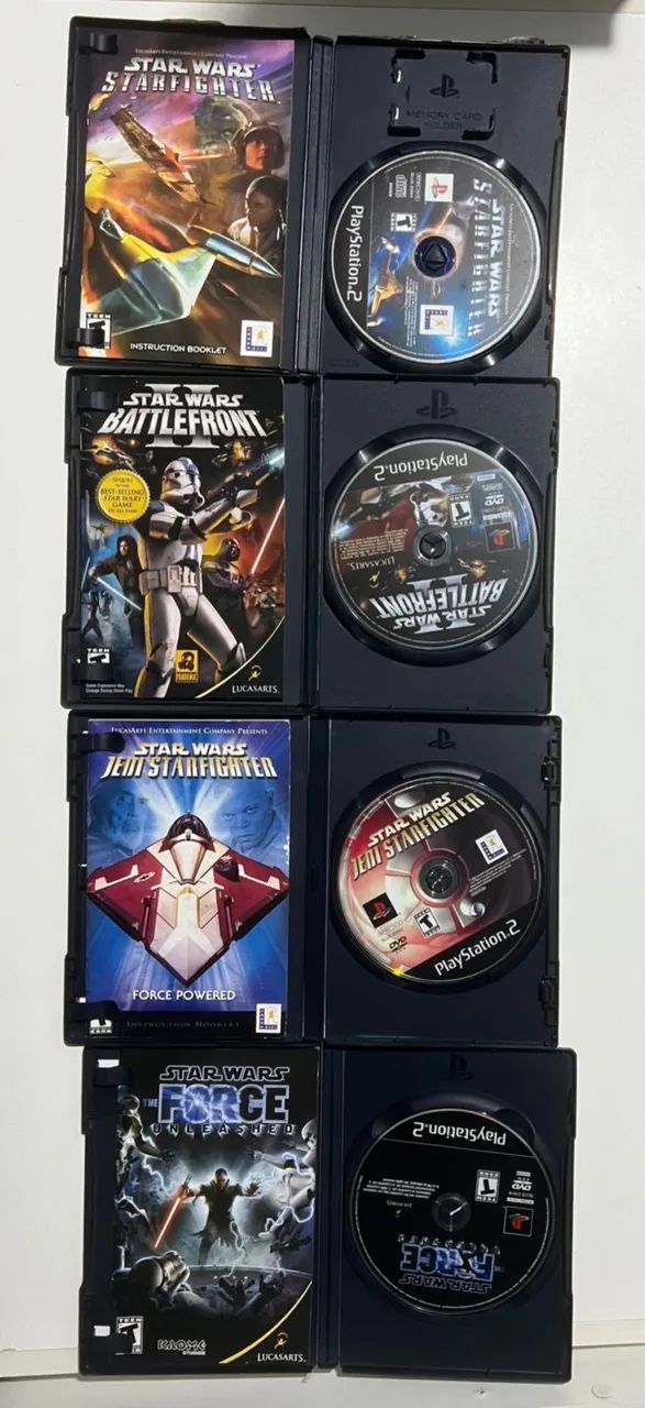 Coleção Star Wars ps2 - Foto 2