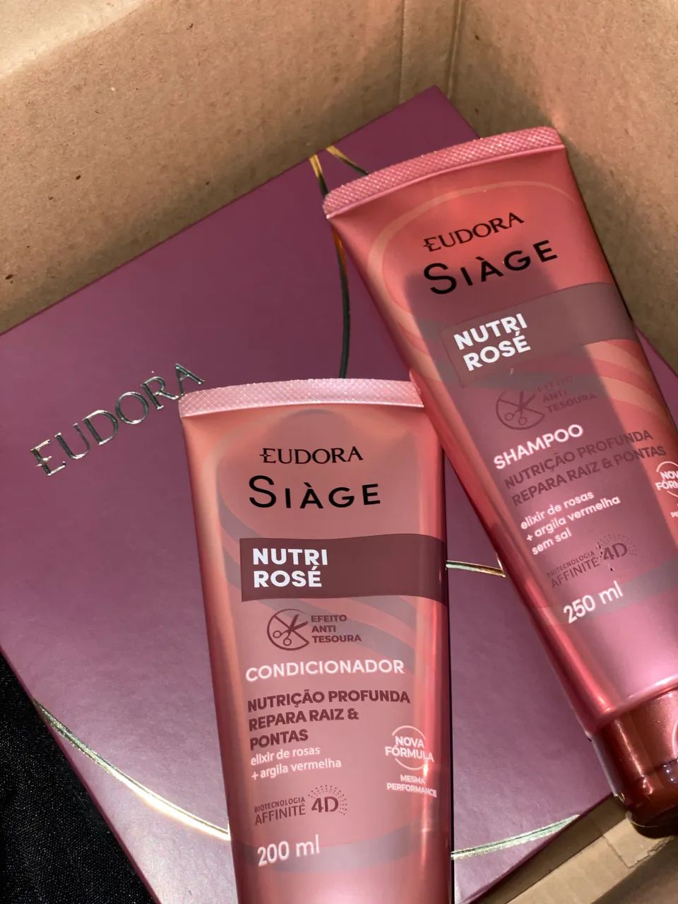 shampoo e Condicionador Eudora Siáge 