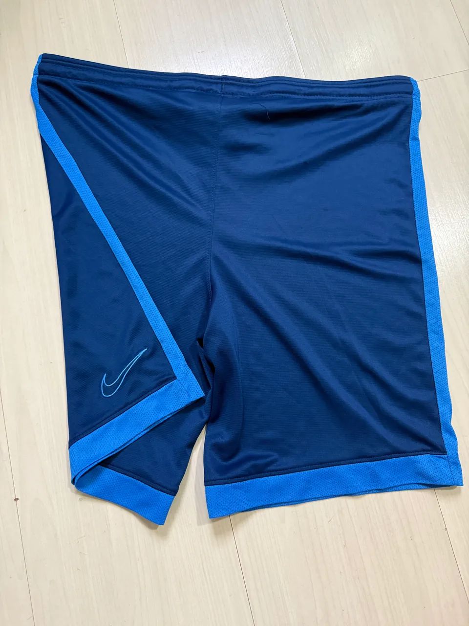 Shorts nike dry-fit academy azul  - Foto 4